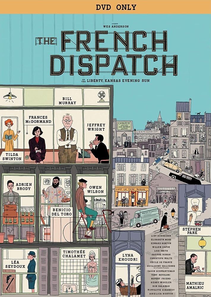 

Диск DVD The French Dispatch [2021]