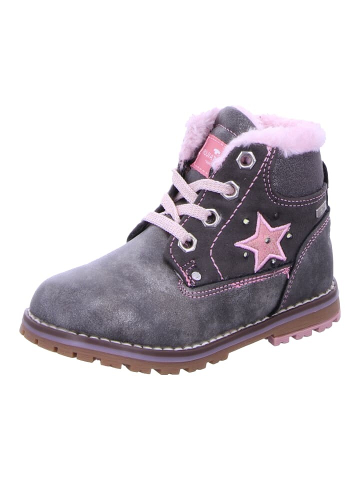 

Сапоги Tom Tailor Schnürstiefel Mit Tex, серый