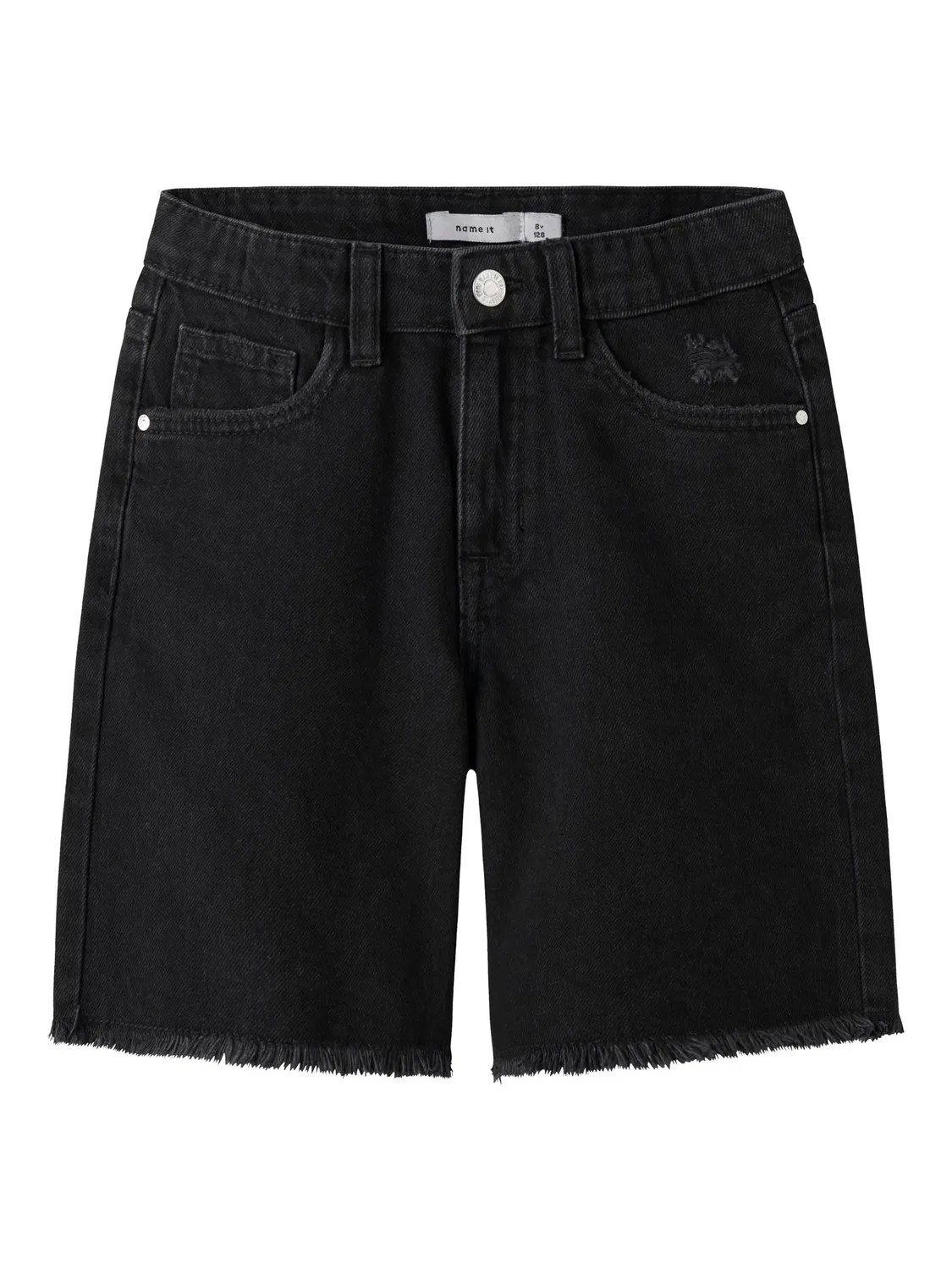 Шорты джинсовые Name it, black denim