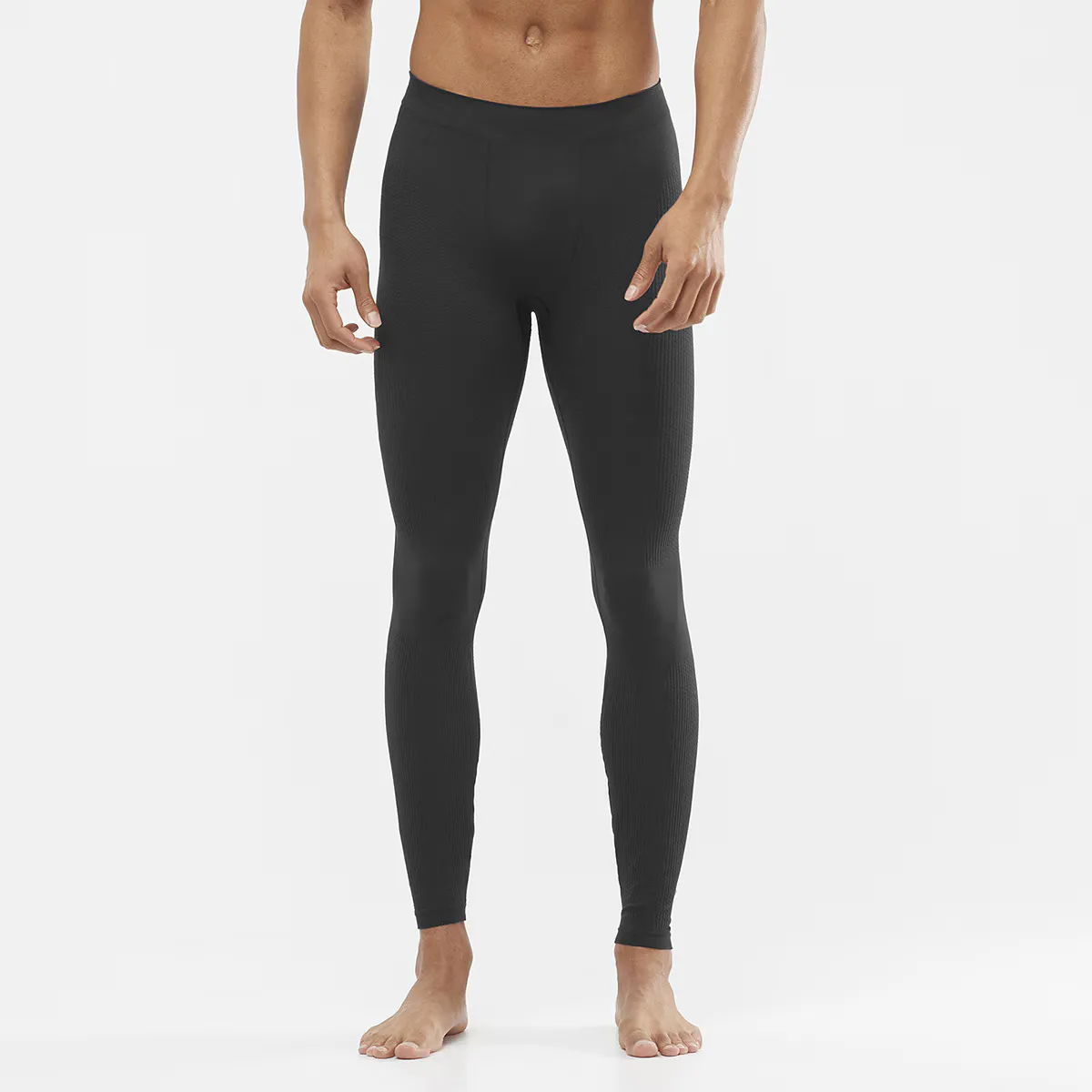 

Salomon Essential Бесшовные мужские леггинсы, чёрный