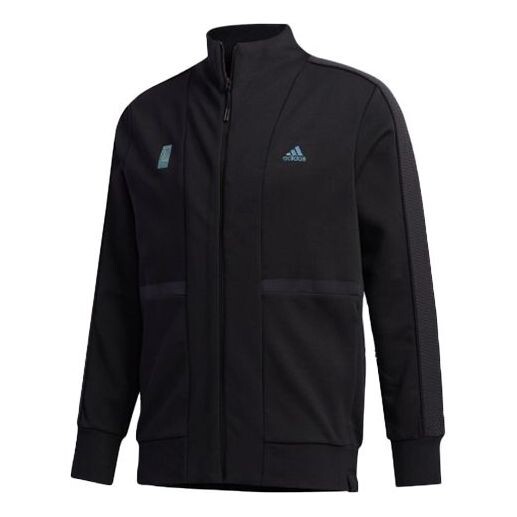 

Куртка Men's adidas Sports Stylish Jacket Solid Color Black, черный