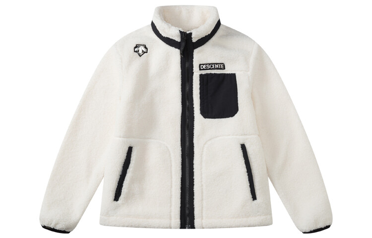 

Флисовая куртка мужская Descente, цвет Ivory