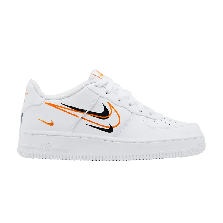 

Кроссовки Nike Air Force 1 Low GS 'Multi-Swoosh', белый