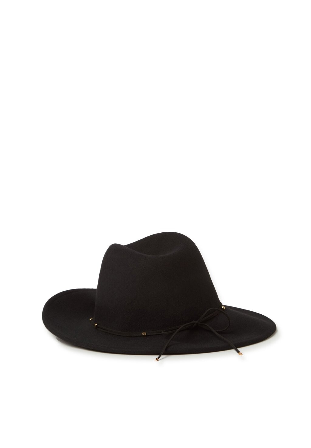 

Шляпа WIDE-BRIMMED WITH LACES PIOMBO, черный