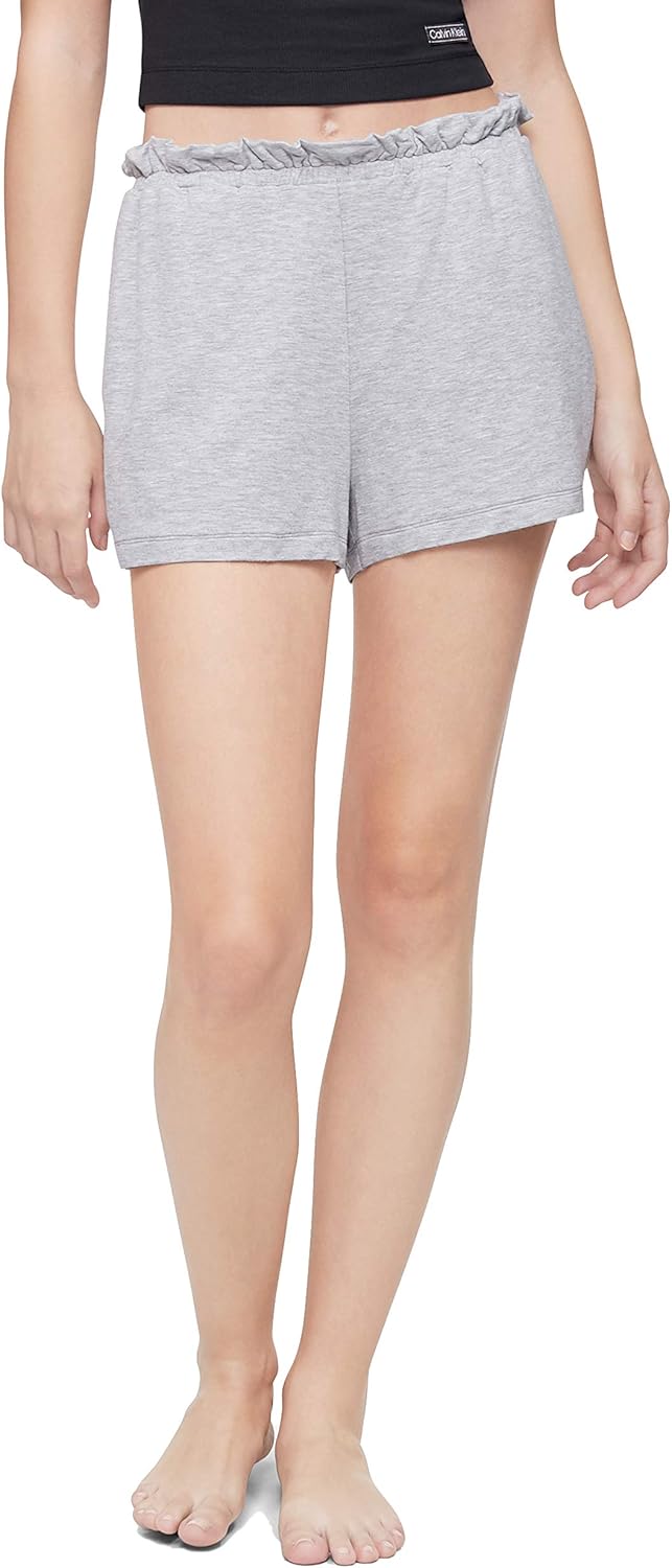 Женские шорты для сна Calvin Klein Pure Lounge, Grey Heather — фото 2