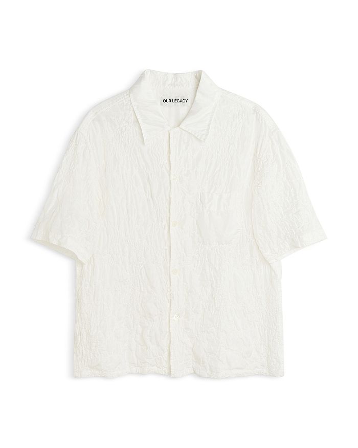 

Heusen White Flower Shirt OUR LEGACY, белый