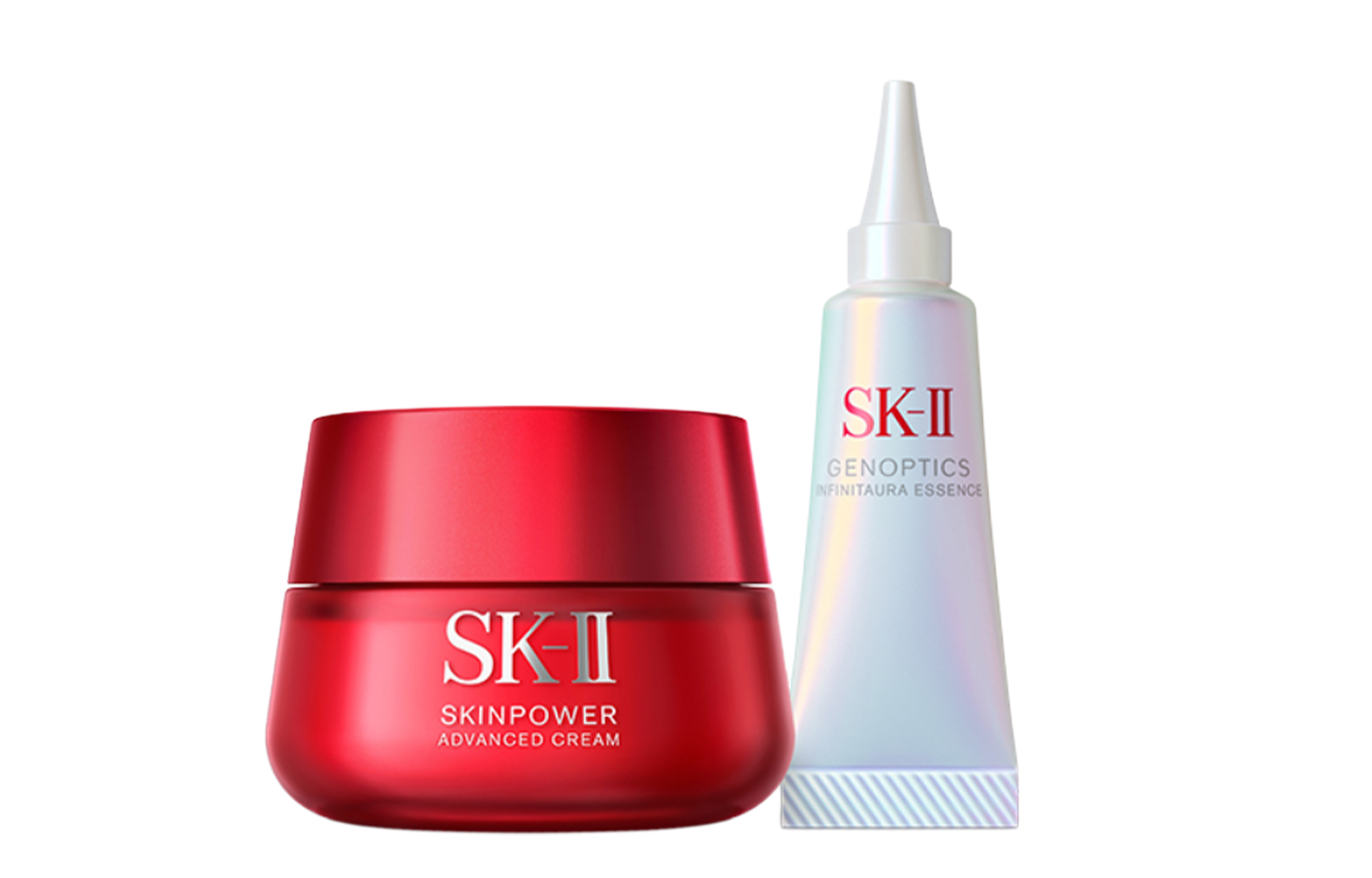 

SK-II SK II Red Bottle увлажняющий крем и сыворотка для лица, увлажняет и питает 10мл+80г