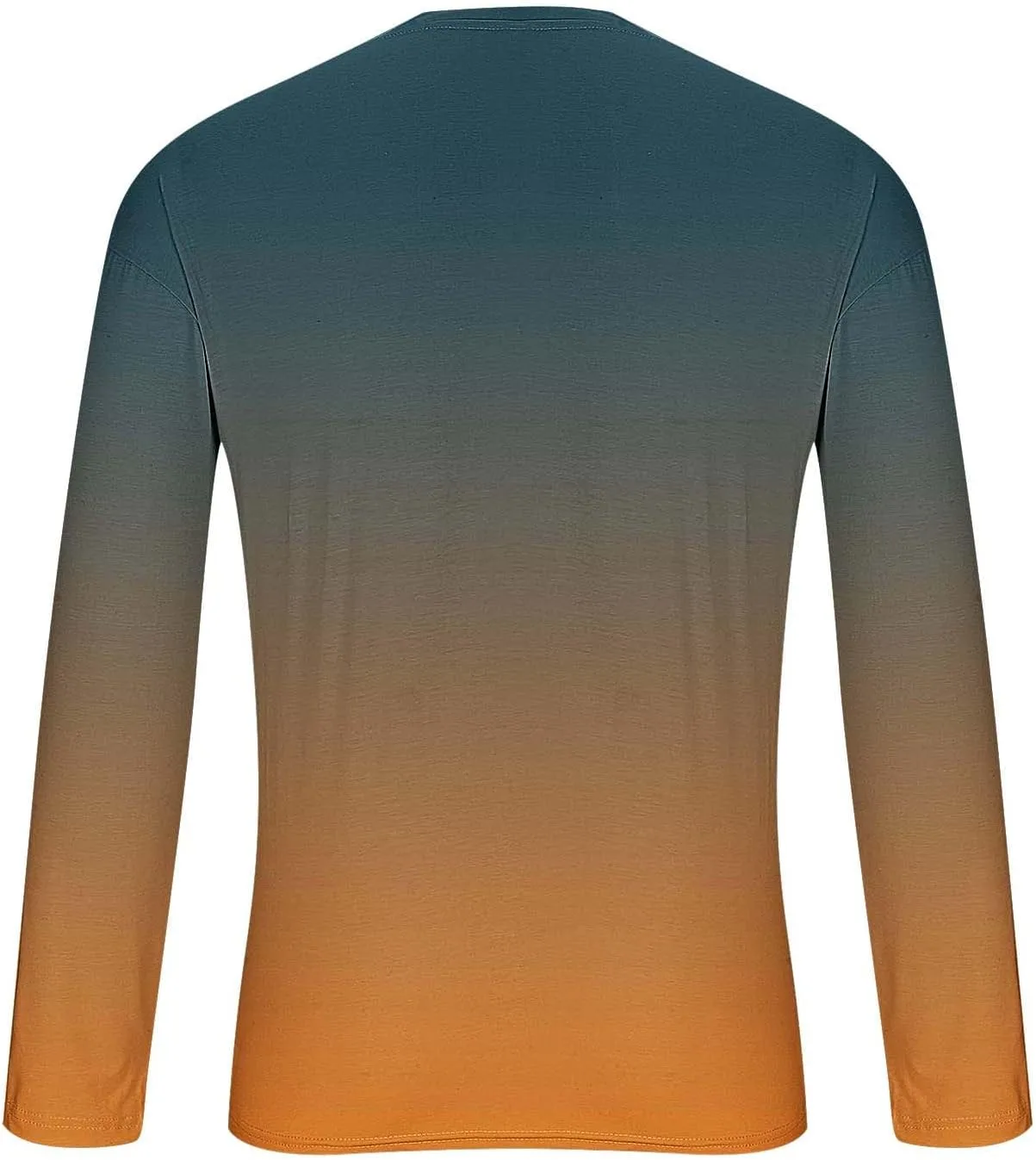 Мужская рубашка с градиентом Casual Long Sleeve — фото 3