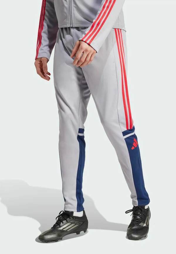 Спортивные брюки adidas performance squadra 25 для тренировок Adidas Performance, Glory Grey Team Navy Blue Pure Ruby
