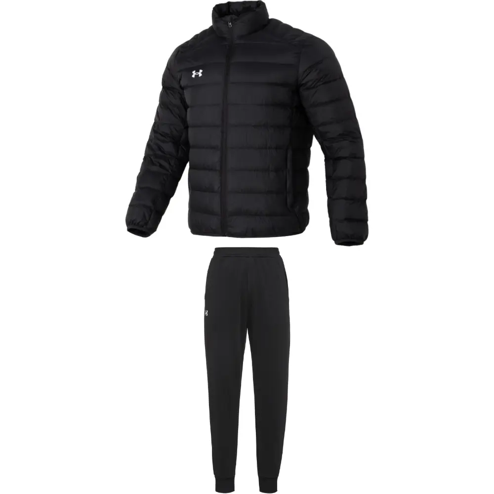 

Повседневная спортивная одежда мужская черная Under Armour