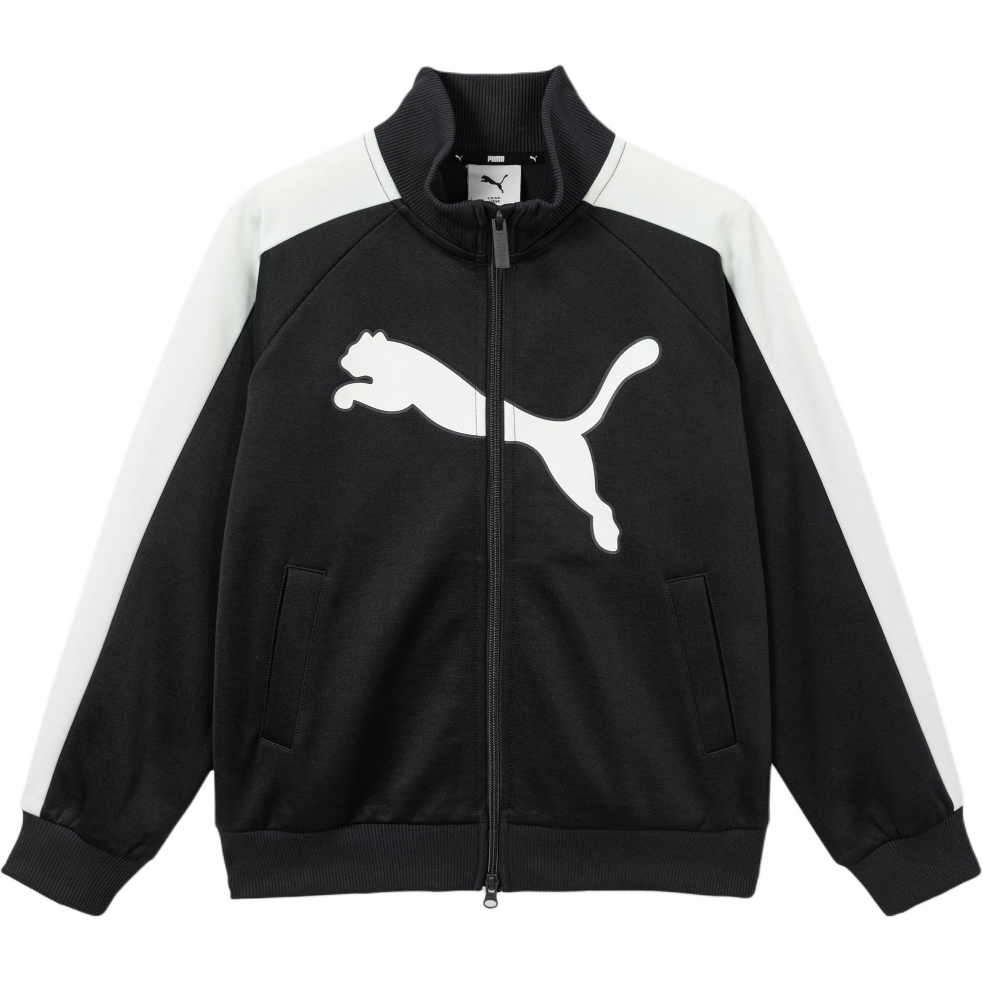 

Детская куртка с воротником стойкой, умеренная PUMA, черный