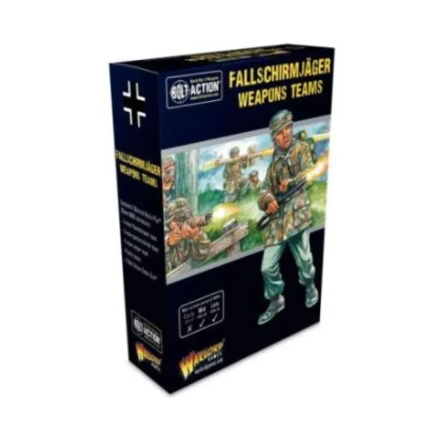 

Оружейные группы Fallschirmjager, Bolt Action - German - Fallschirmjager (28mm)