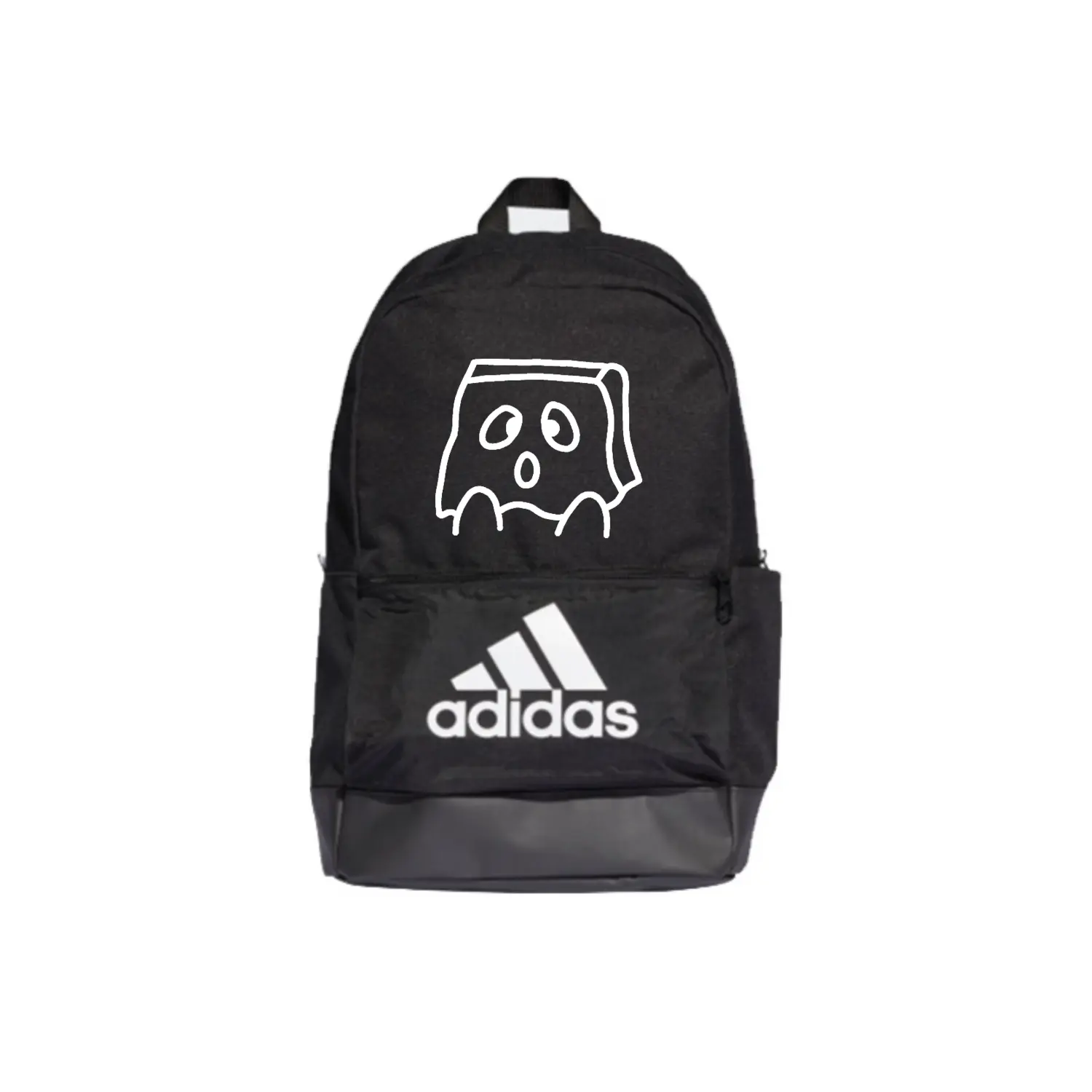 

Adidas Полиэстеровый рюкзак обычный унисекс черный, Wrong Big Head