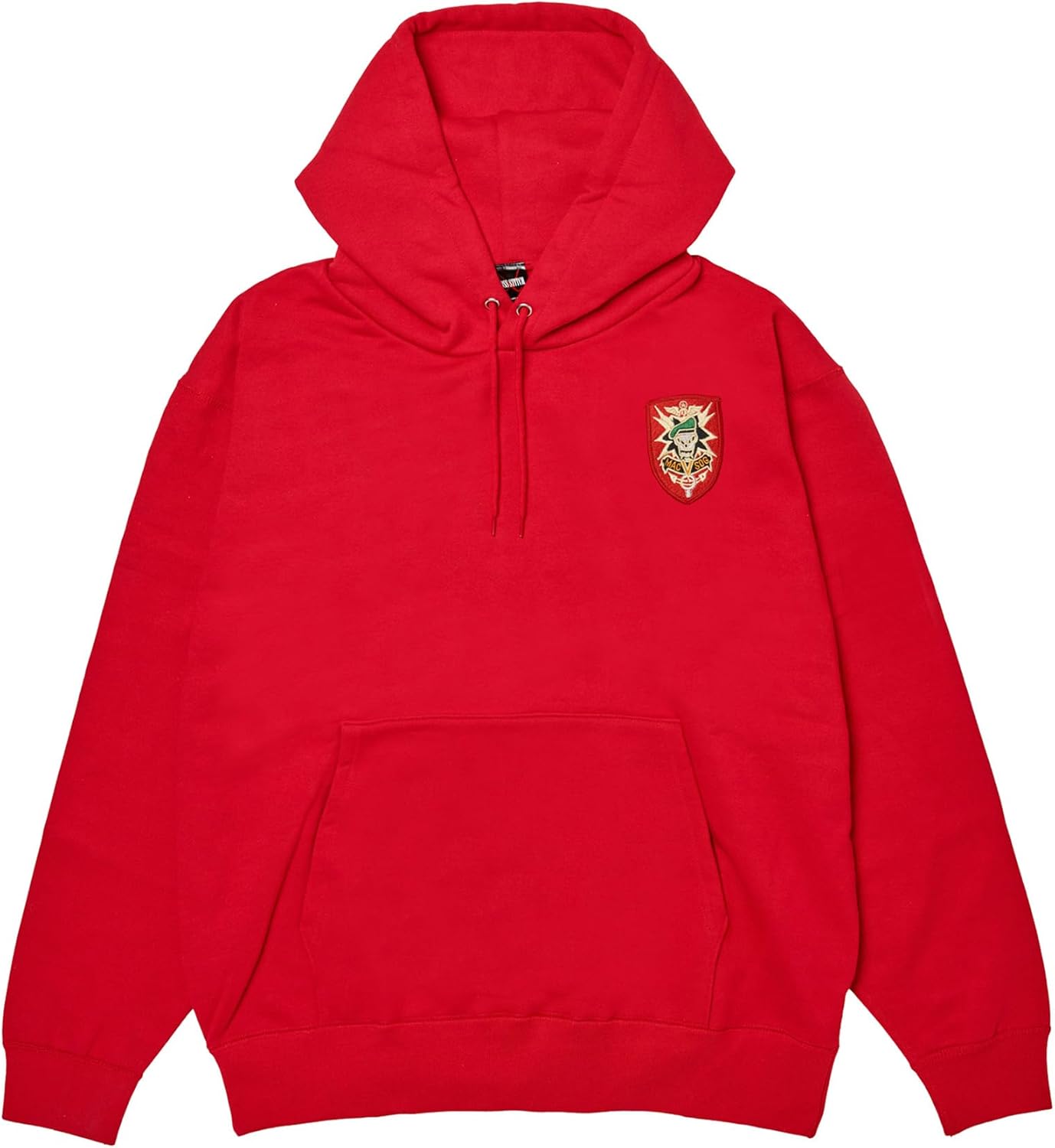 

Толстовка с капюшоном в стиле F, нашивка с гербом армии США, плотность ткани 12,4 унции, флисовая подкладка, красный цвет F-Style