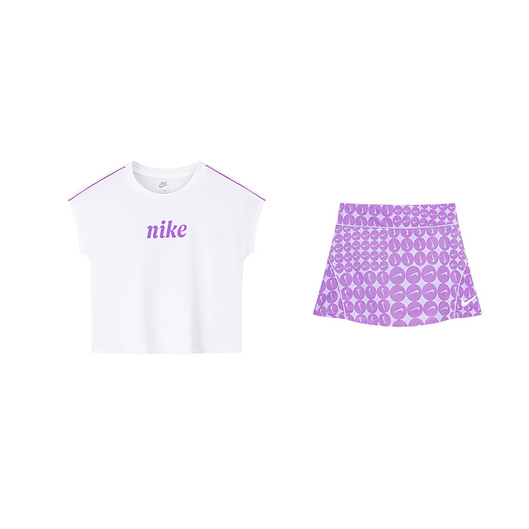 

Nike Детский комплект с юбкой для детей 3-7 лет orchid purple