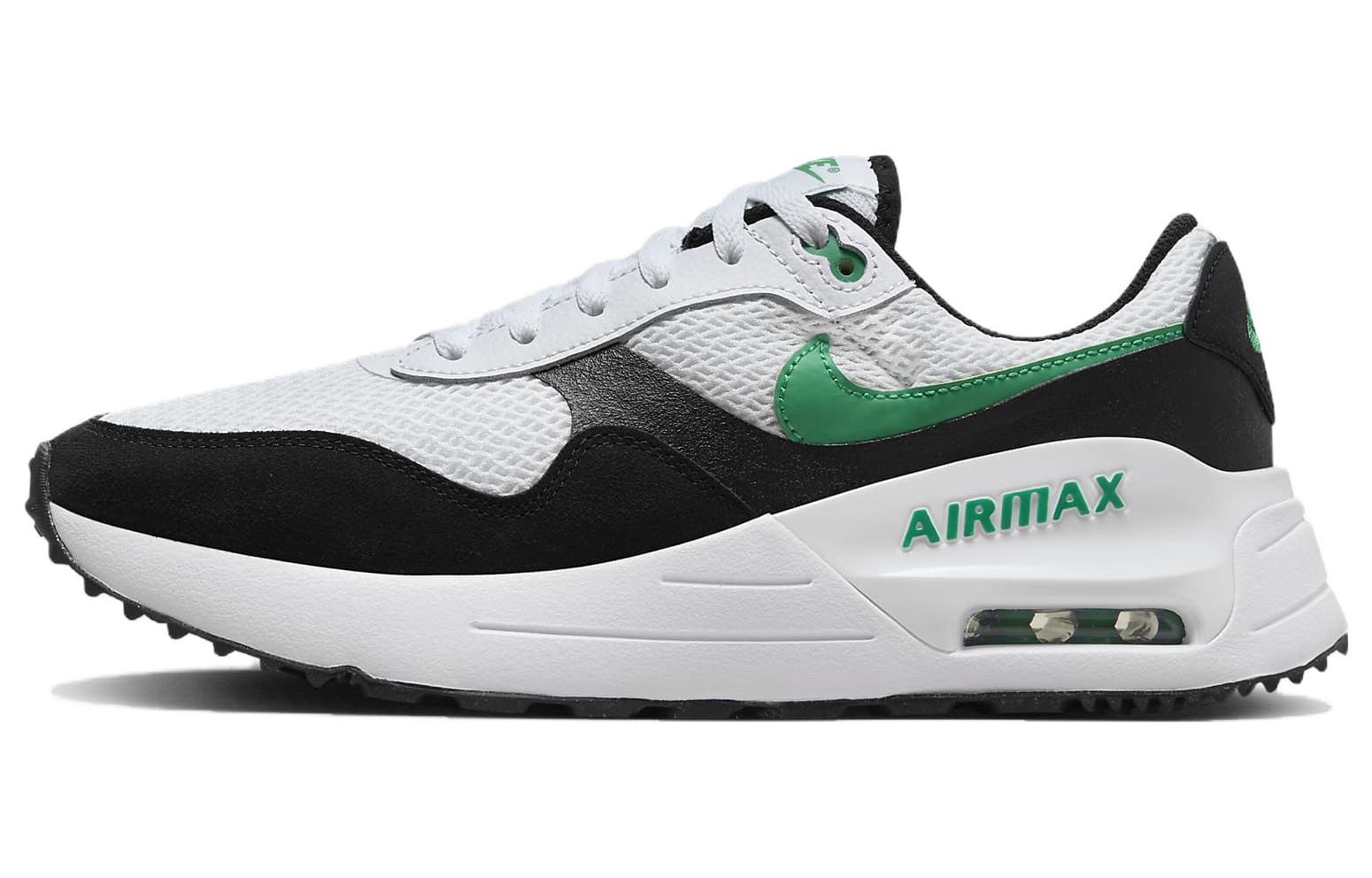 

Nike Air Max Systm Белый Стадион Грин Блэк, Черный Белый
