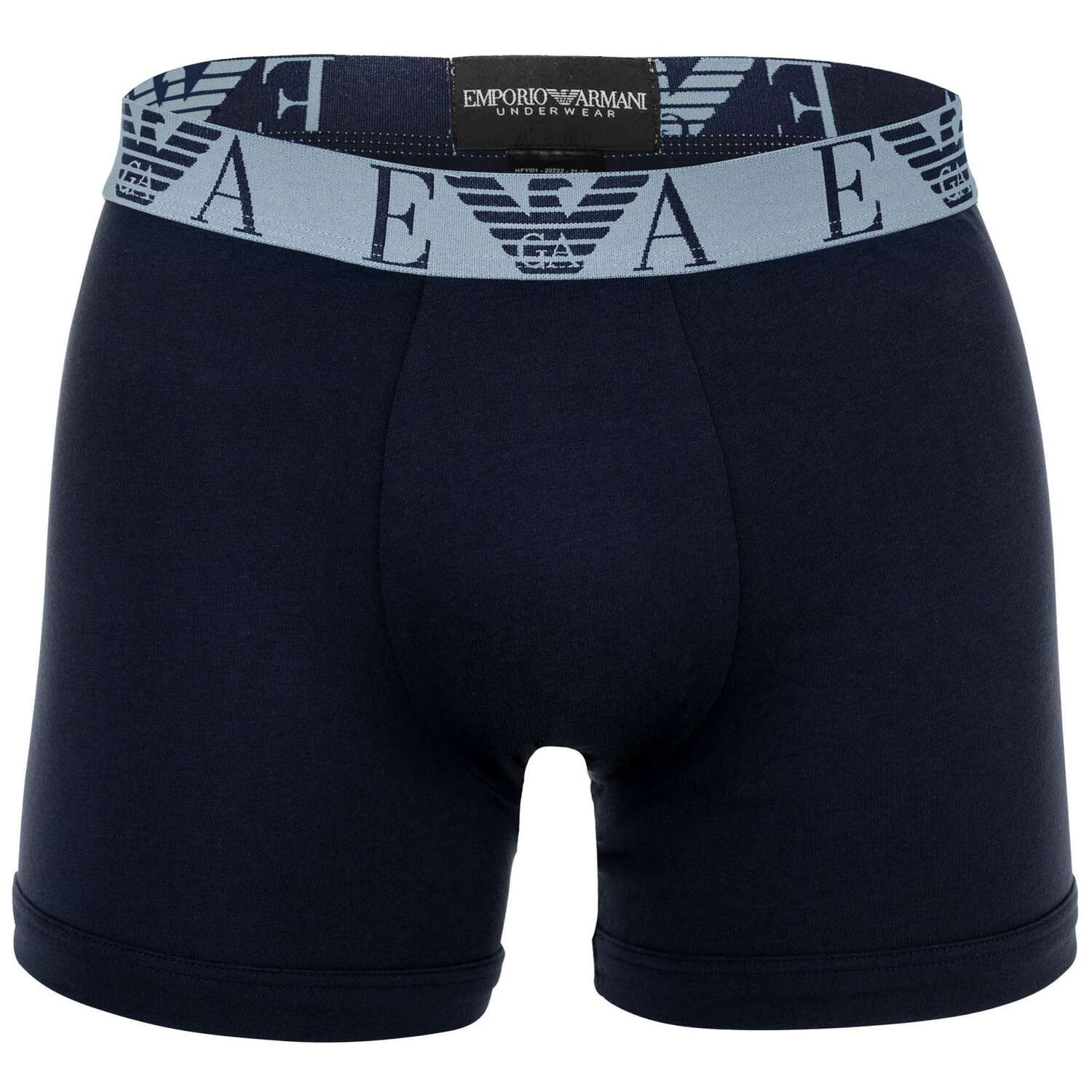Emporio Armani Боксеры в цвете Blue, Night Blue, Dark Blue — фото 2