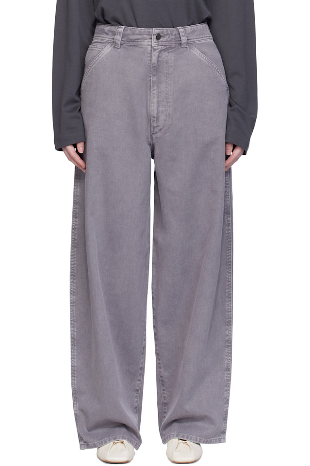 

Lemaire Серые джинсы большого размера