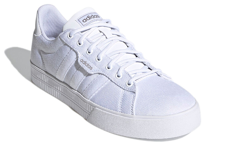 Мужские кроссовки для скейтбординга Daily 3.0 с низким верхом белого цвета Adidas Neo — фото 3