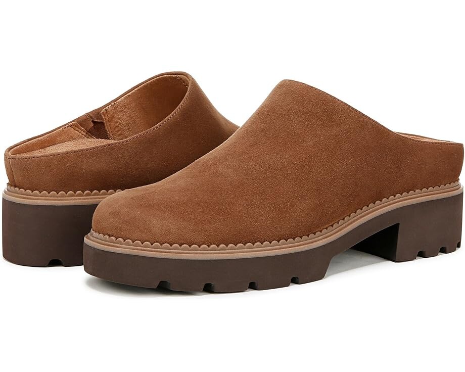 Шлепанцы VIONIC Fairfax, цвет Hazelnut Brown Waxed Suede