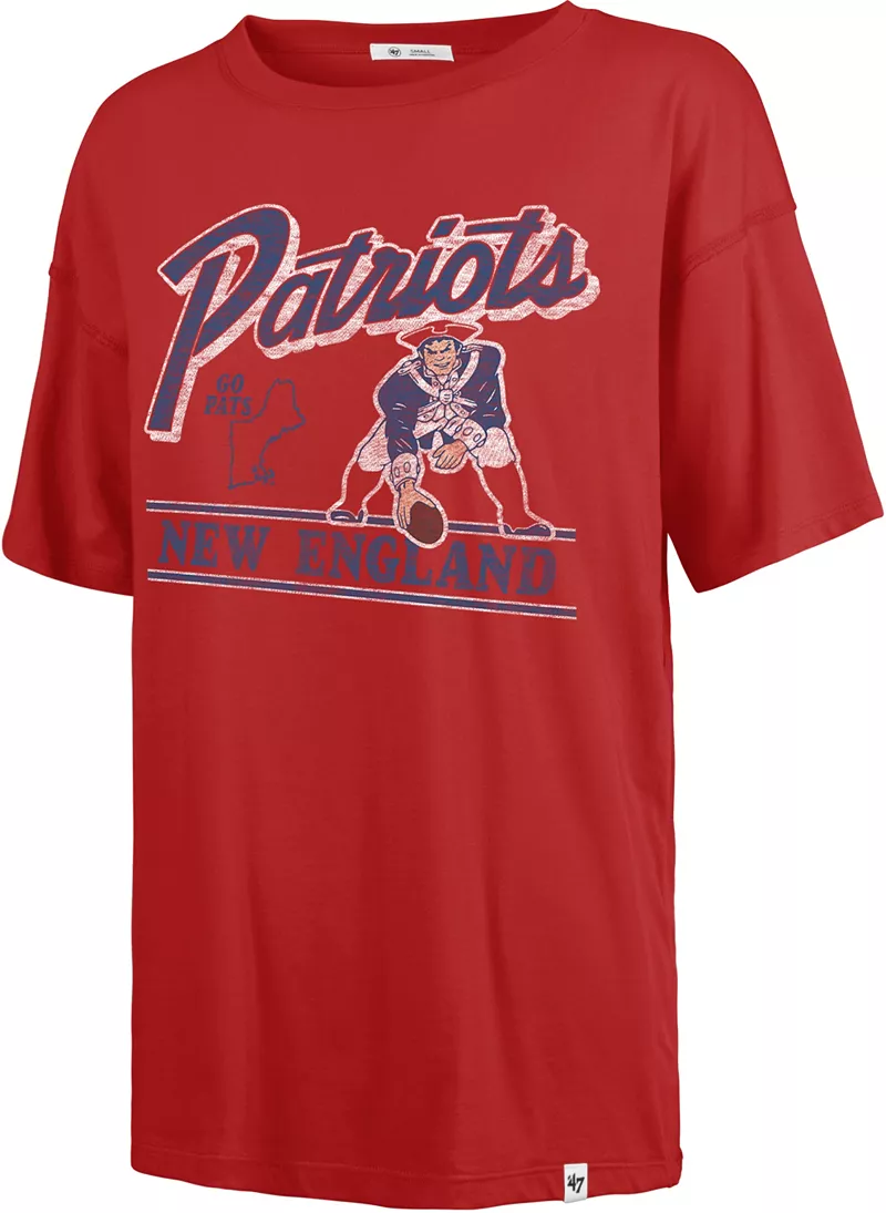 

Красная футболка New England Patriots '47 Flyby Sadie Racer