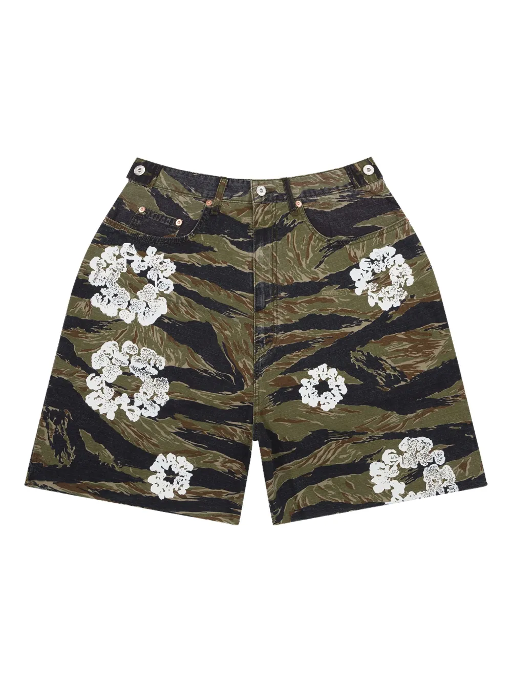 

Шорты Camo с узором Denim Tears, зеленый