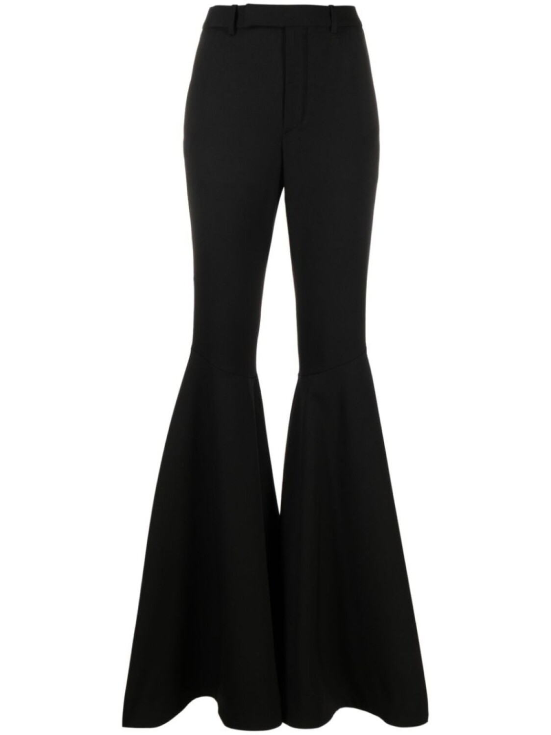 

Saint Laurent расклешенные брюки с завышенной талией, черный