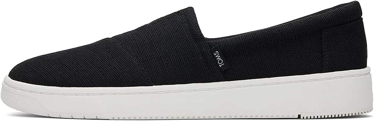Мужские кроссовки TOMS Trvl Lite Alpargata, Black Heritage Canvas