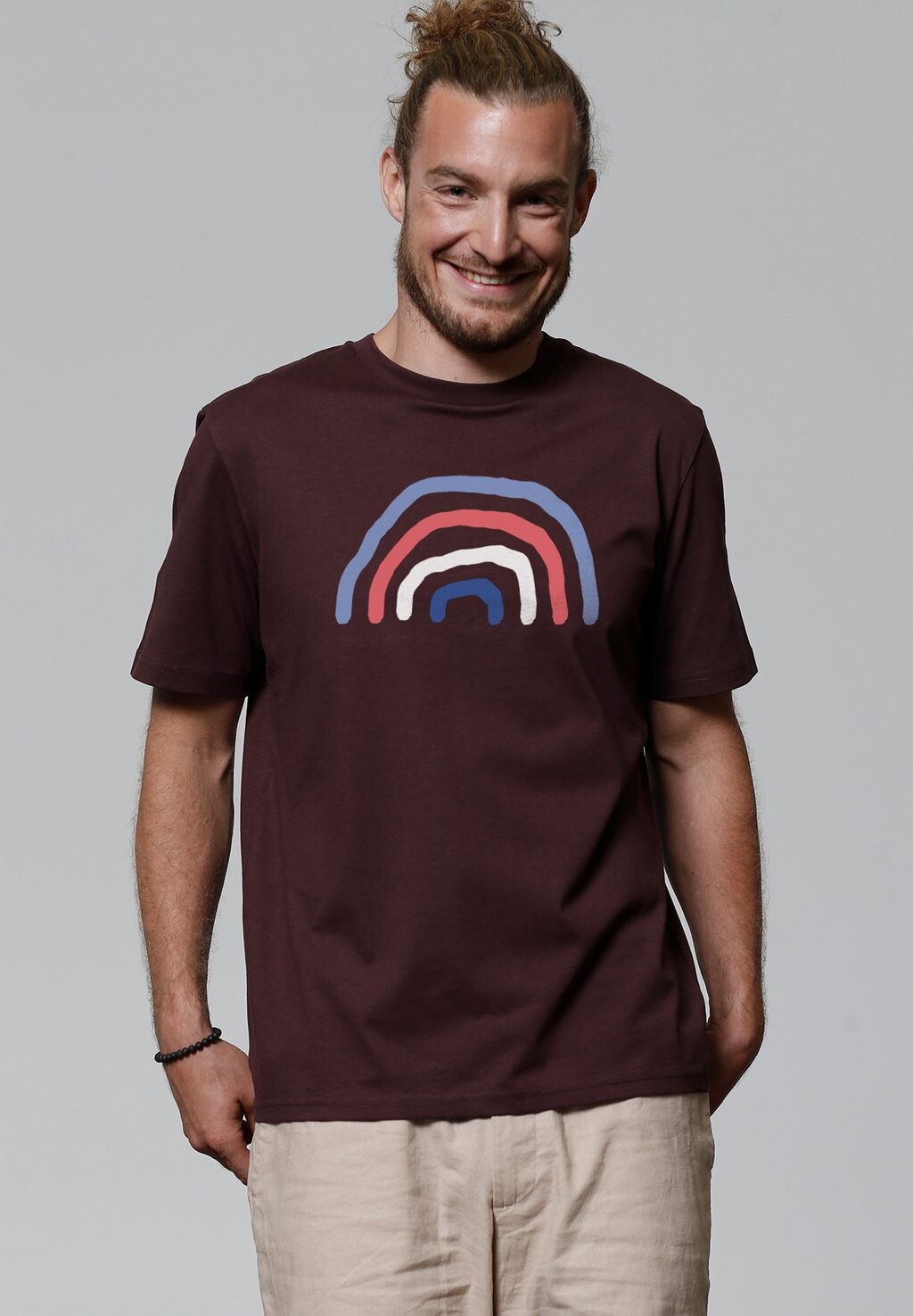 

Футболка с принтом watapparel, темно-красный