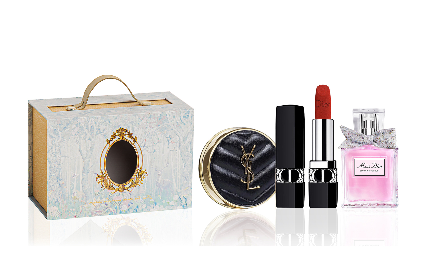 DIOR Набор косметики blazing blue gold для женщин — фото 4