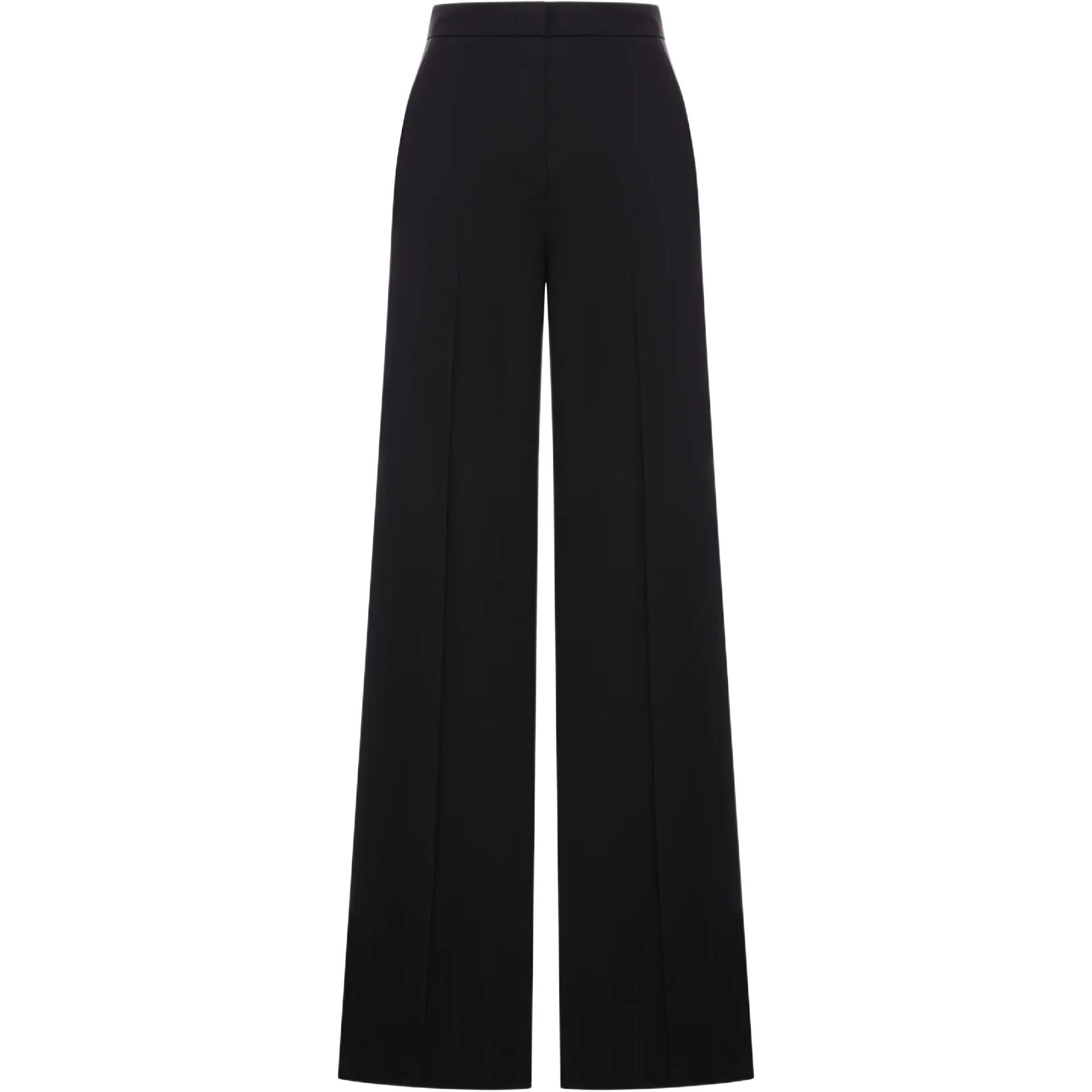 

Брюки Max Mara Fernet с высокой талией и широкими штанинами MaxMara, черный