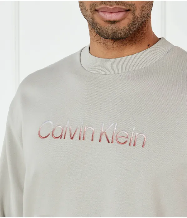 Толстовка Comfort fit Calvin Klein, бежевый — фото 4