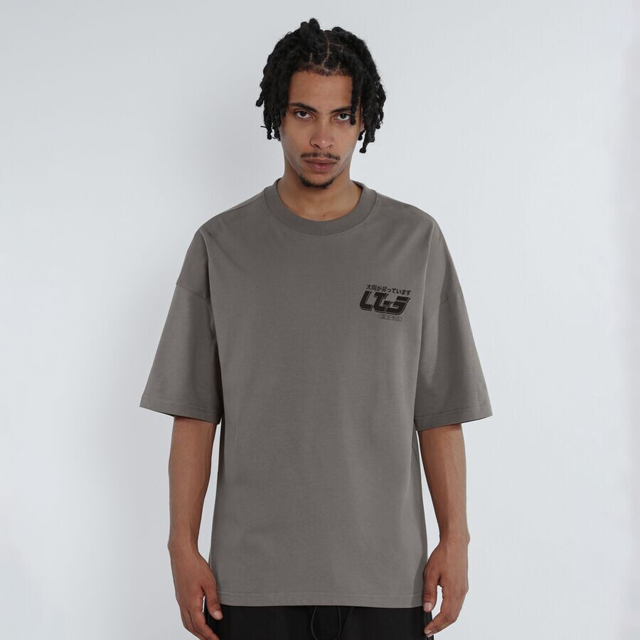 

Футболка Okami Tee Low Lights Studios, цвет washed grey