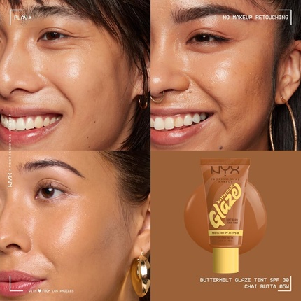 Nyx Professional Makeup Buttermelt Glaze Soft Glow Skin Tint с SPF 30 — фото 3