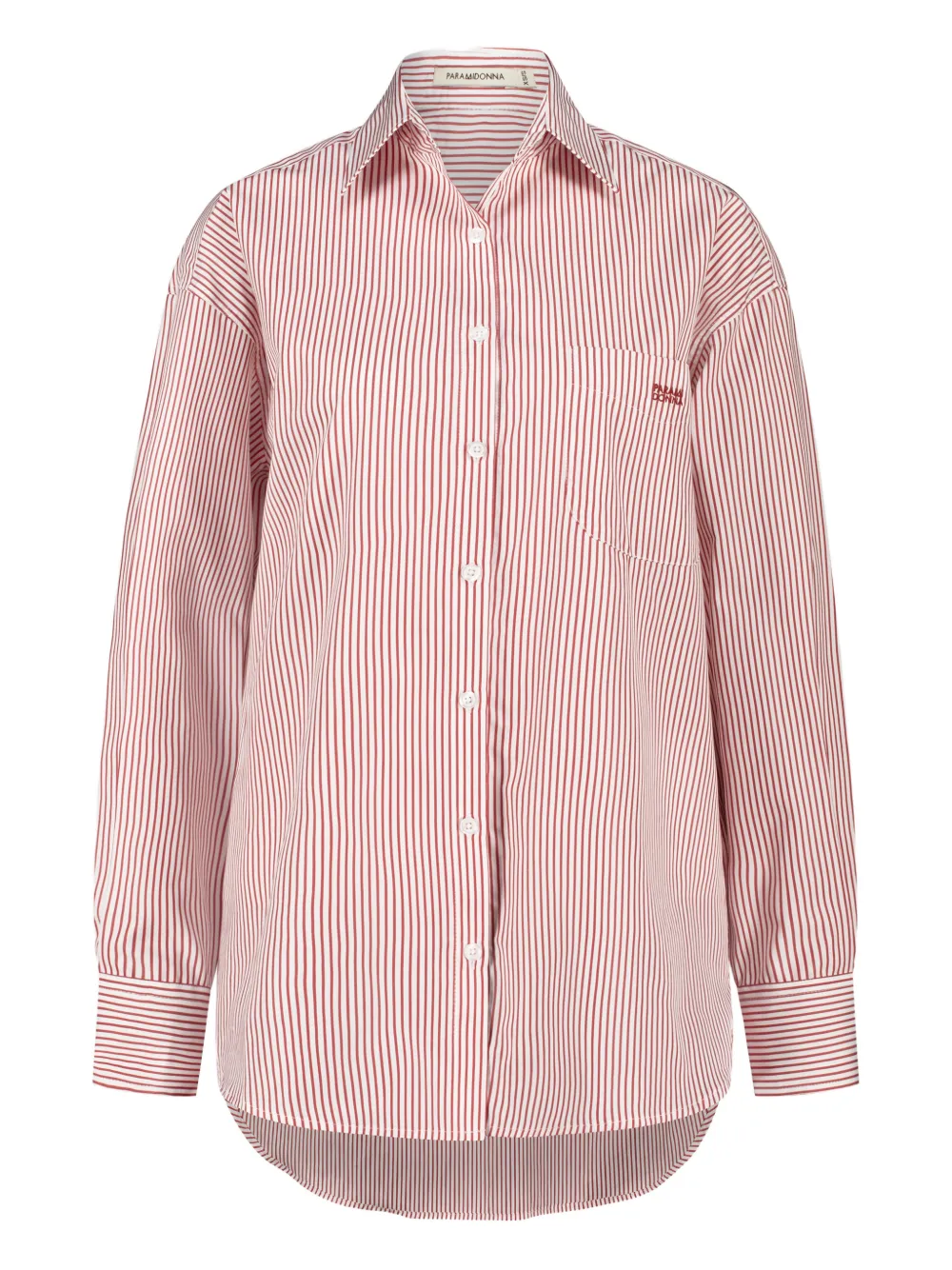 

Рубашка Vanessa в полоску Paramidonna, белый