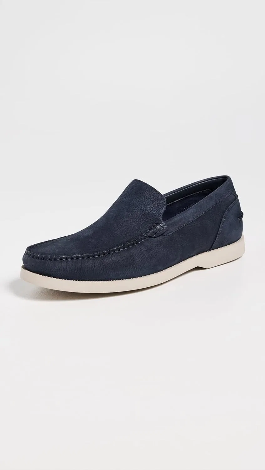 Лоферы мужские Cole Haan Hampton, Navy Blazer Nubuck/Ancient Scroll — фото 2