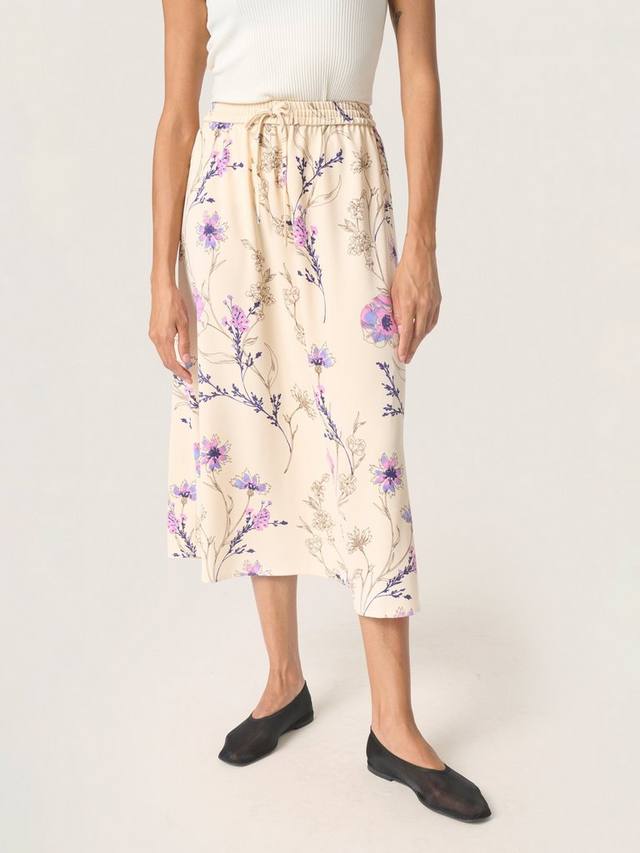 

Ширли миди-юбка с цветочным принтом Soaked In Luxury, Multi