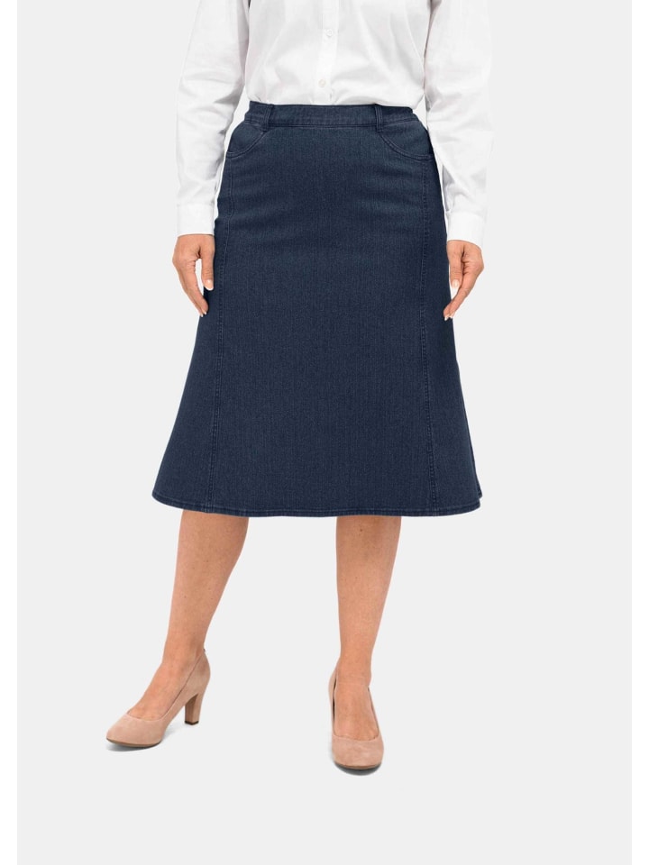 

Юбка до колена GOLDNER, цвет jeansblau
