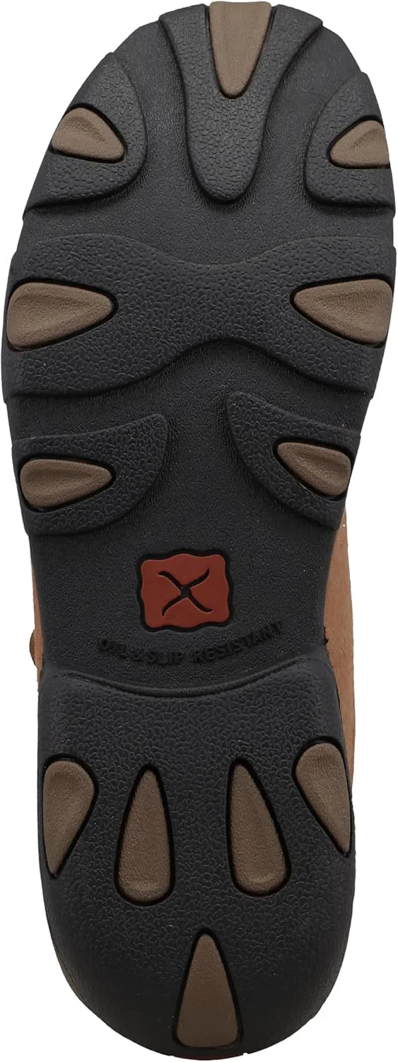 

Ботинки Twisted X мужские Work Nano с композитным носком, модель Chukka Driving Moc
