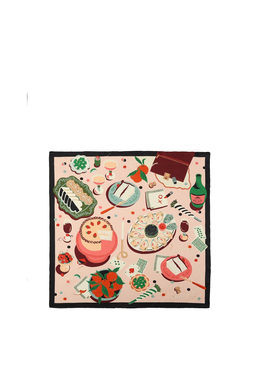 

Шарф kate spade new york FESTIVE PARTY SQUARE, Open Miscellaneous/Multi-Coloured