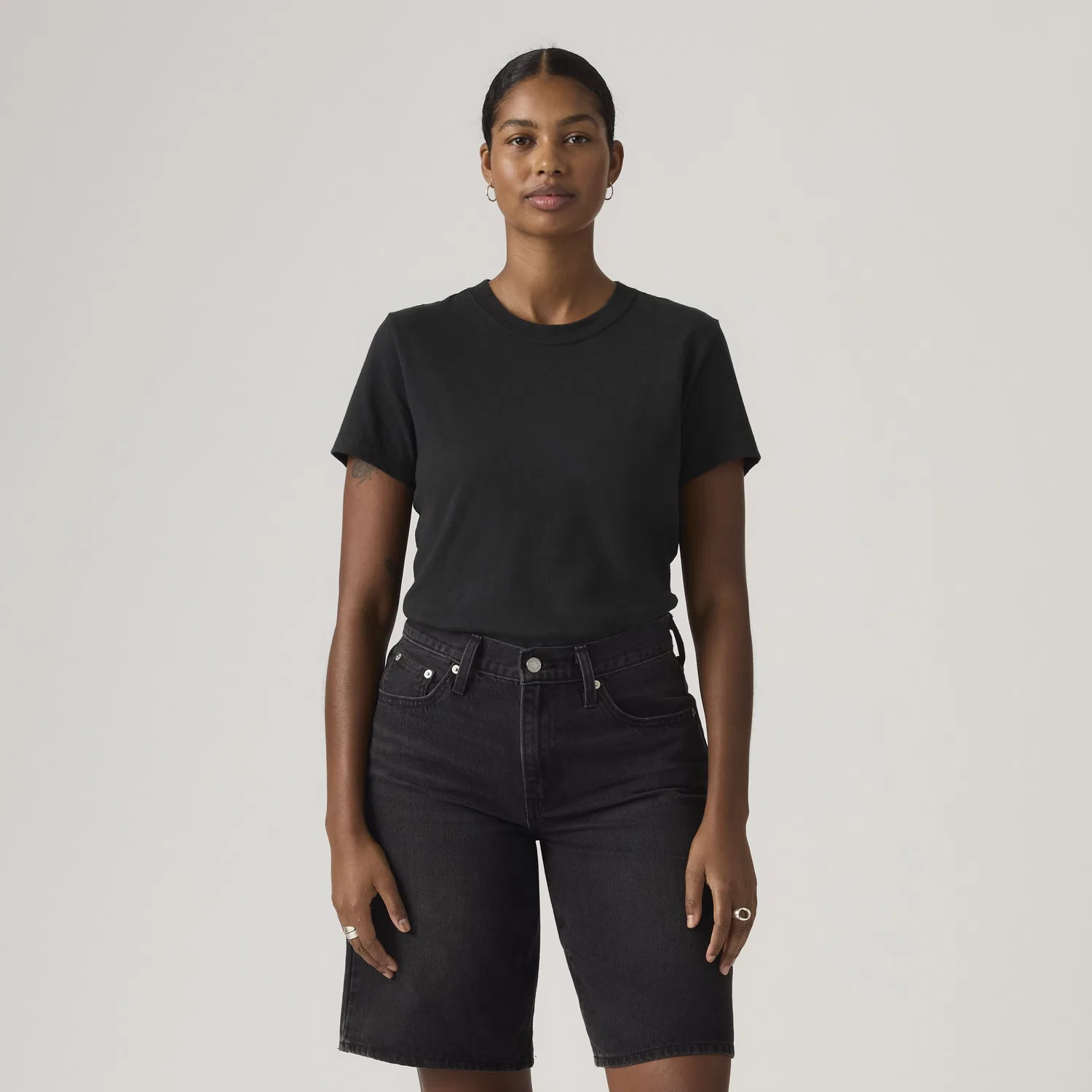 Любимая футболка с коротким рукавом Levi's, Black — фото 3