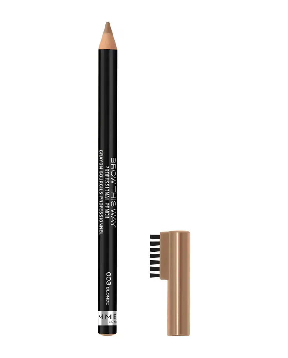 Карандаш для бровей Brow This Way Professional Pencil Rimmel, 3 — фото 2