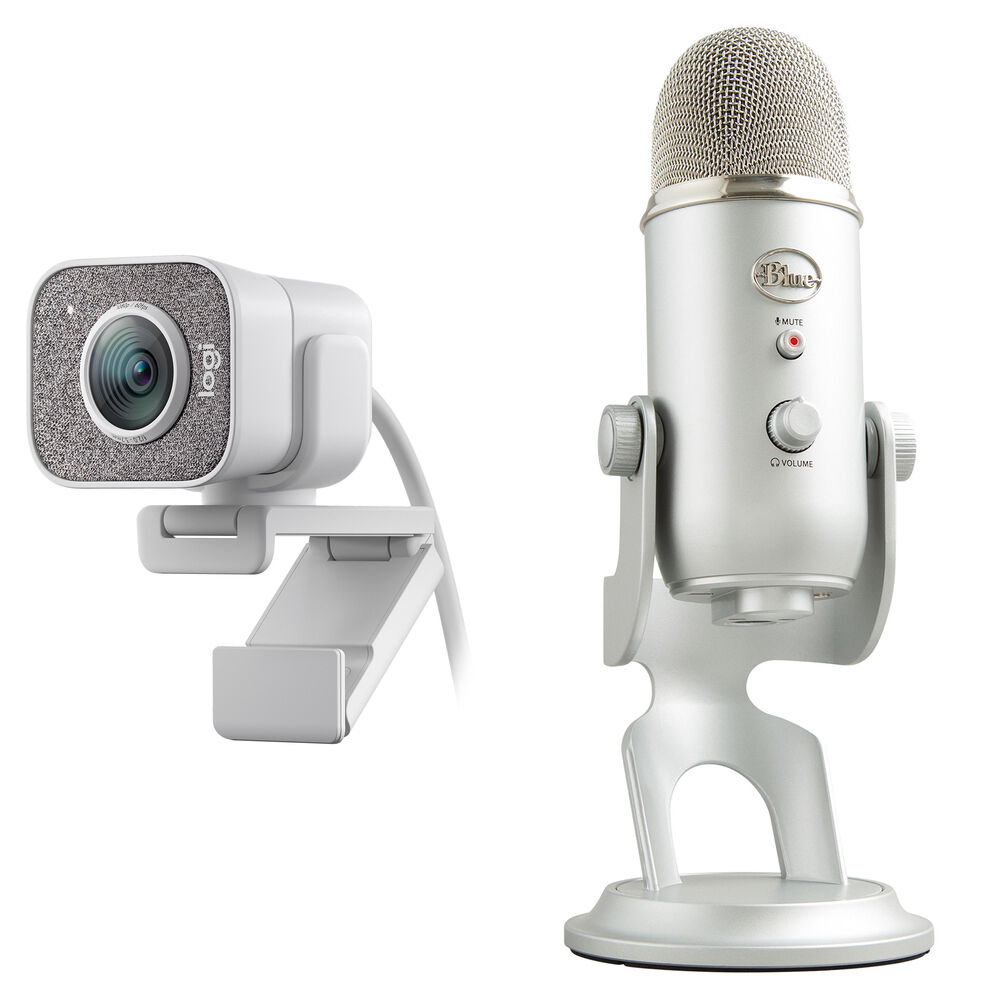 

Веб-камера Logitech StreamCam & Blue Yeti USB Microphone Video Streaming