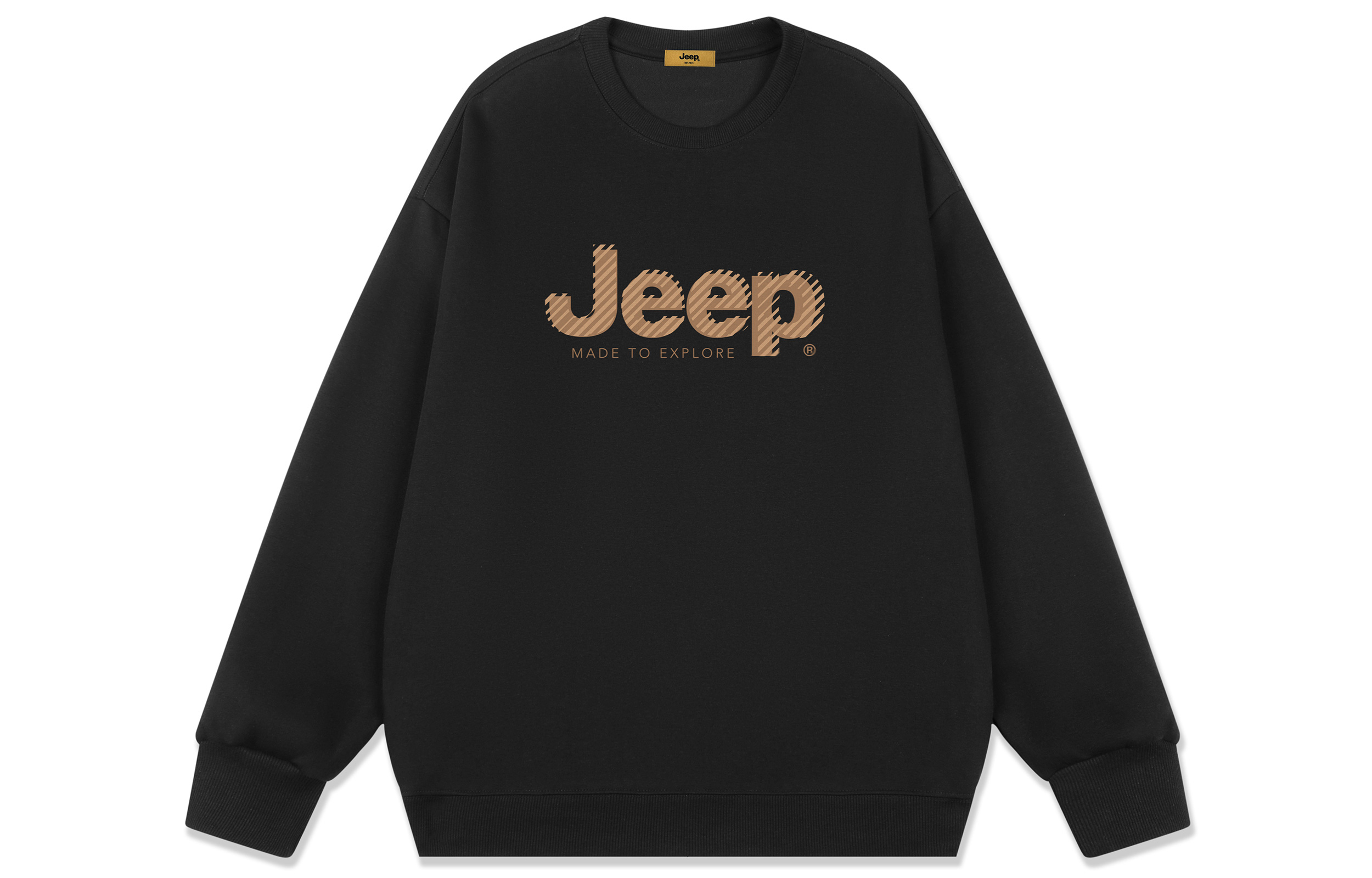 

Свитшот унисекс Jeep, Pure Black (Fleece-Lined)