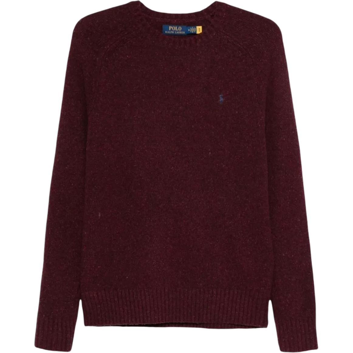 

Вязаный свитер Crewneck Polo Ralph Lauren, Burgundy