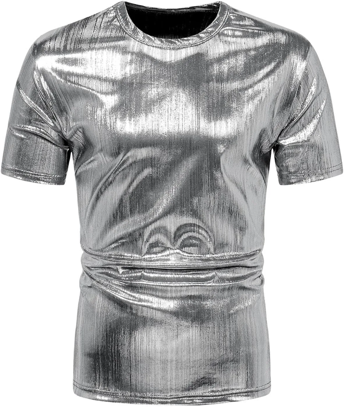 

Мужская футболка с блестками короткий рукав metallic nightout