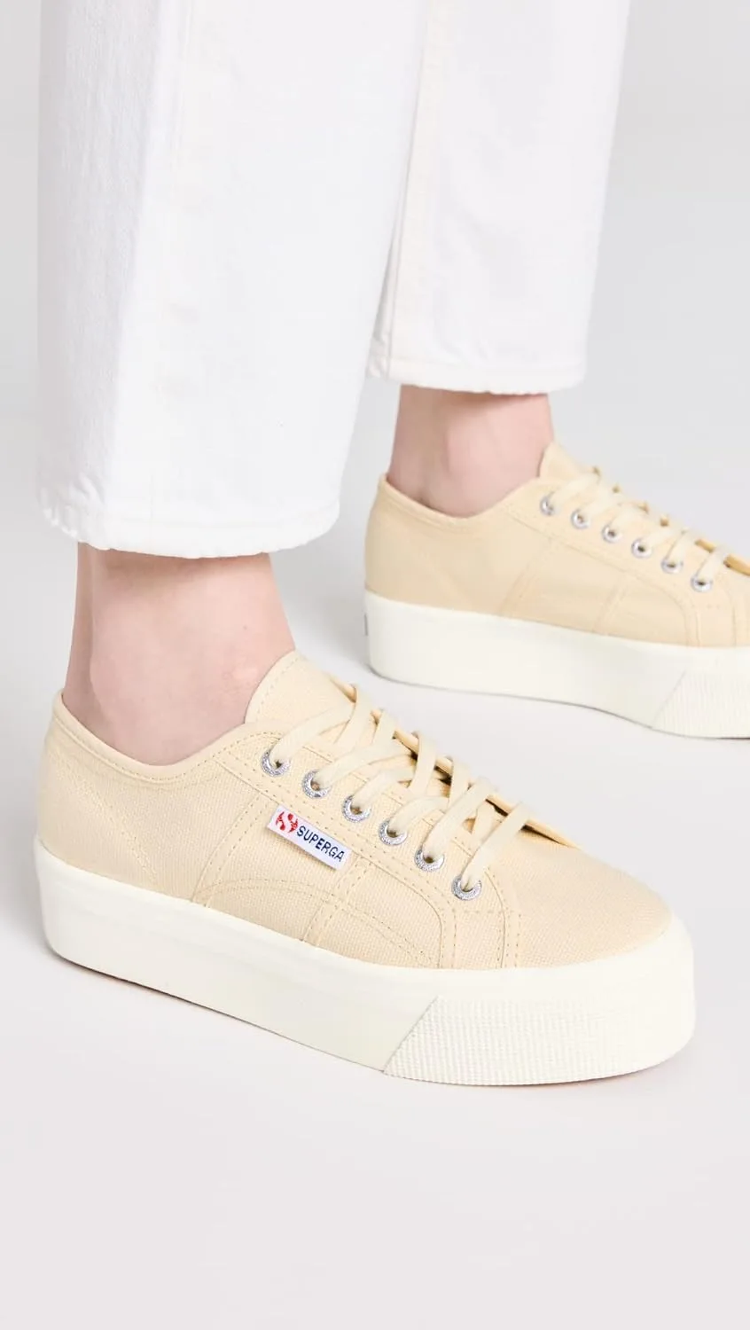 Унисекс взрослые кроссовки Superga 2730-Cotu Oxford, светло-бежевый — фото 2