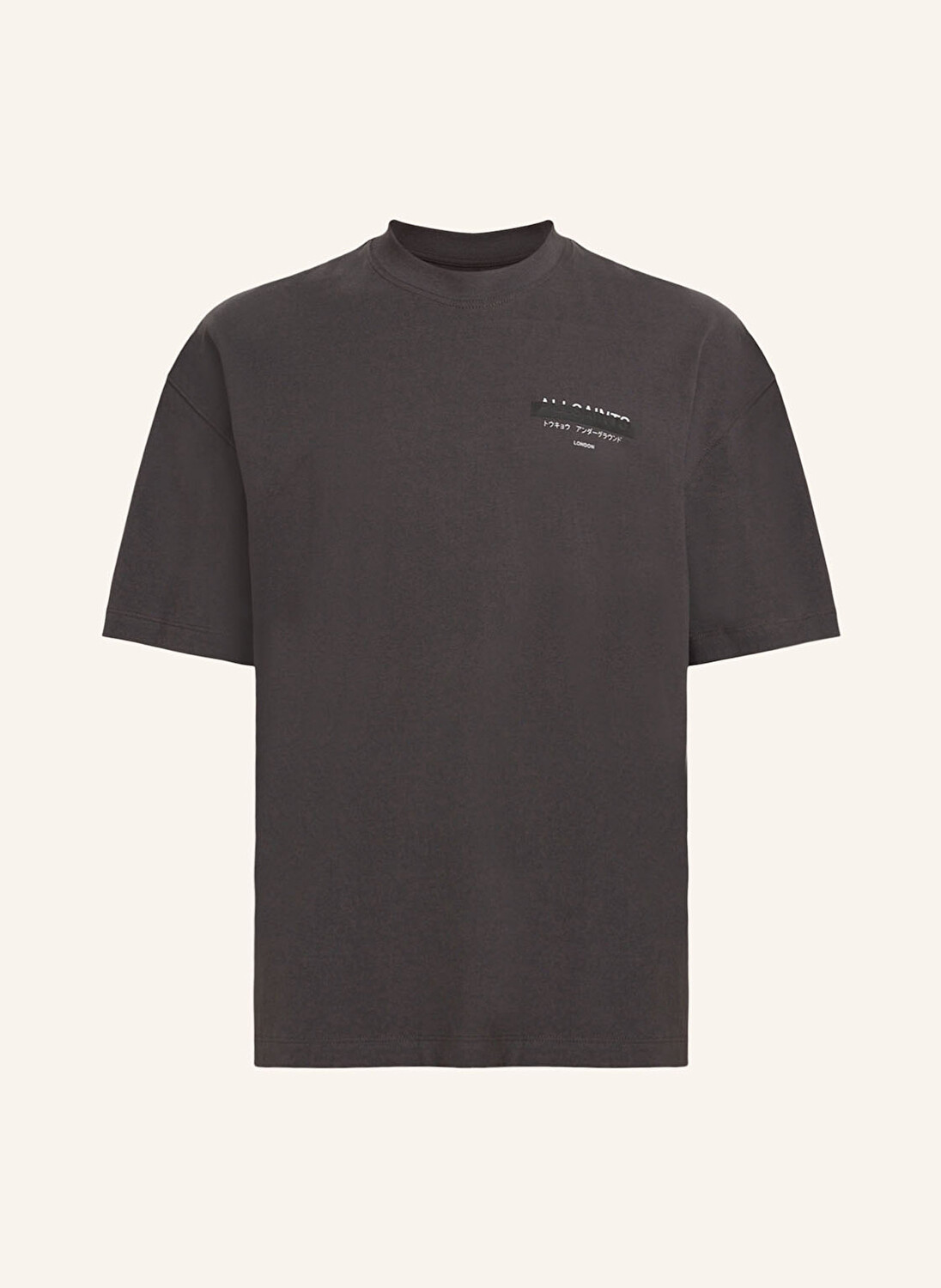 

Редактирование футболки Allsaints, черный
