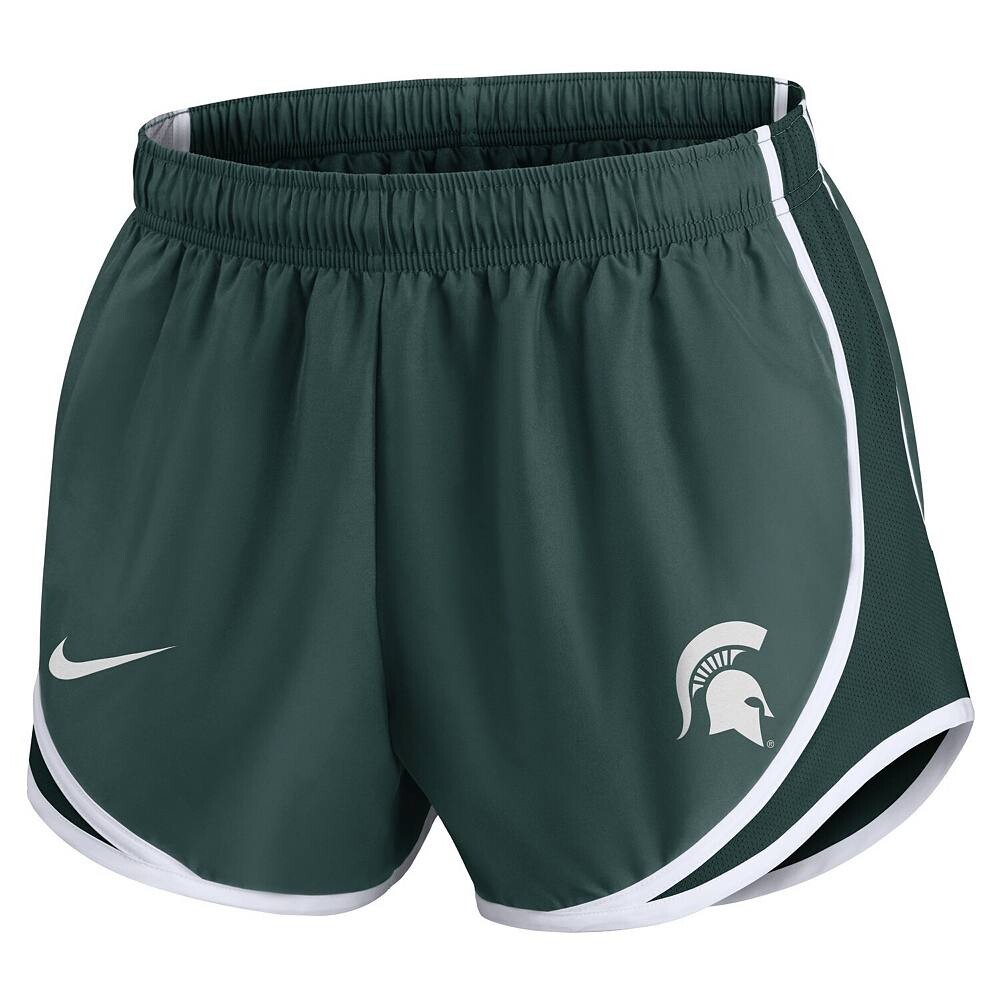 Женские шорты Nike Green Michigan State Spartans Primetime Tempo Performance, цвет Msu Green — фото 2