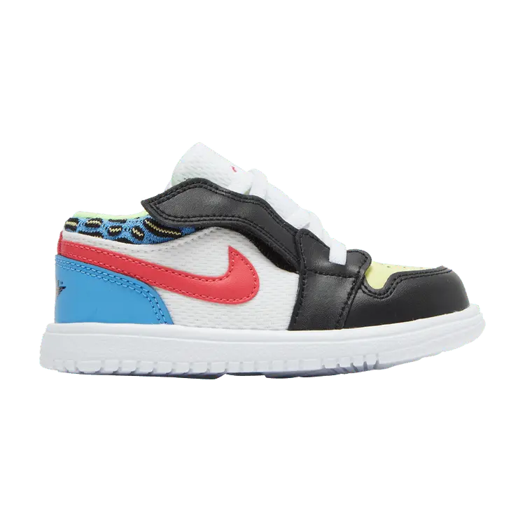 

Кроссовки Air Jordan Air Jordan 1 Low TD 'Funky Patterns', белый